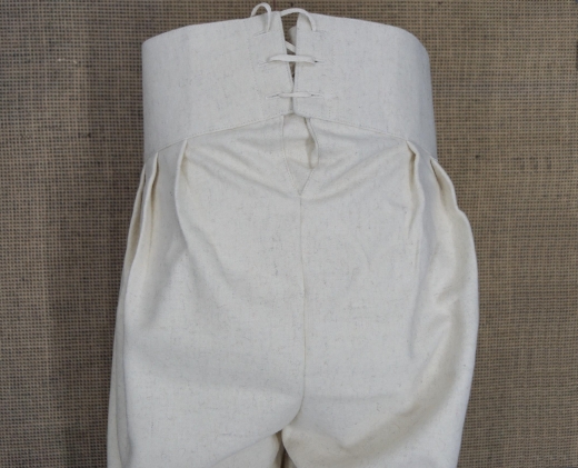 preuische / napoleonische Woll Hose, wollweiss, 100% Wolle