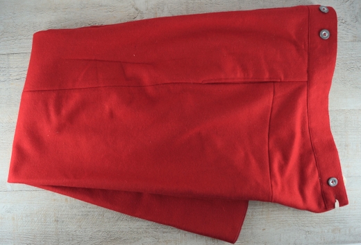 CS/US Hose rot, fr Mannschaft, hinten hoch, 100% Wolle