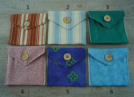 Tasche fr Kleinkram, Mae: ca. 11 cm x 10 cm, Material: 100% Baumwolle, PREIS PRO STCK