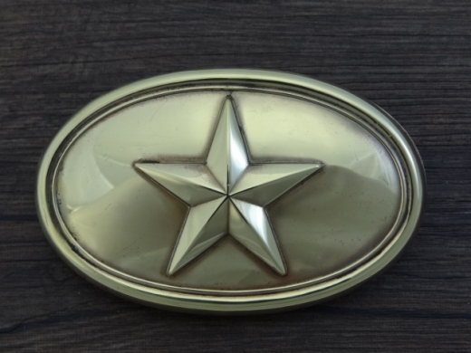 Patronentaschenbeschwerer Texas, Messing gestanzt, bleigefllt
