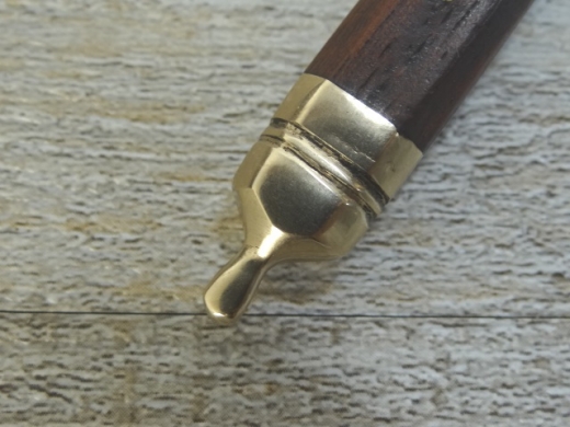 Bronzebesteck mit Holzgriff, klein Kindergre, 3 teilig, Material: Bronze mit Rosenholz Griffen, Handarbeit