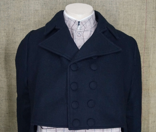 Tail Coat, 2 reihig, Material: 100% Wolle, Futter 100% Baumwolle