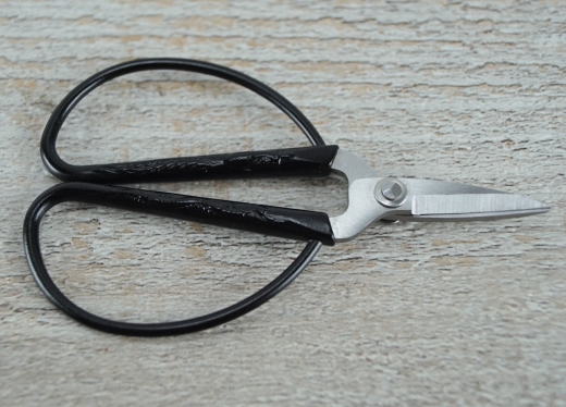 Schere, Mae: ca. 8,5 cm x 5 cm, Material: 100% Eisen rostend