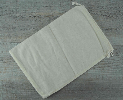 Beutel / Tasche, natur, Mae: ca. 29 cm x 19,5 cm, Material: 100% Baumwolle