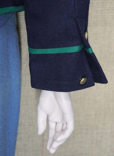 US Rifleman Shell Jacket M1858, Oberstoff: reine Wolle, Futter: 100% Baumwolle