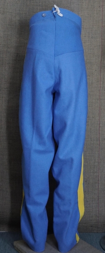 US/CS Hose sky-blue, f�r Mannschaft, extra hoher R�cken, dicker Stoff, 100% Wolle