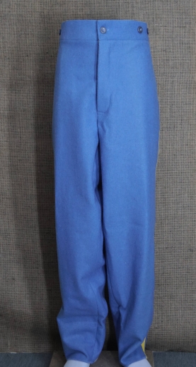 US/CS Hose sky-blue, f�r Mannschaft, extra hoher R�cken, dicker Stoff, 100% Wolle