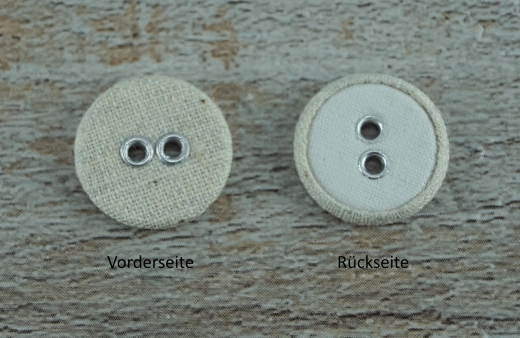 W�scheknopf, 2 Loch, beige 1,6 cm, Preis pro St�ck