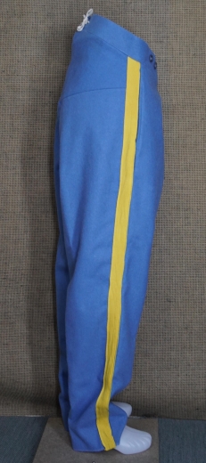 US/CS Hose sky-blue, f�r Mannschaft, extra hoher R�cken, dicker Stoff, 100% Wolle