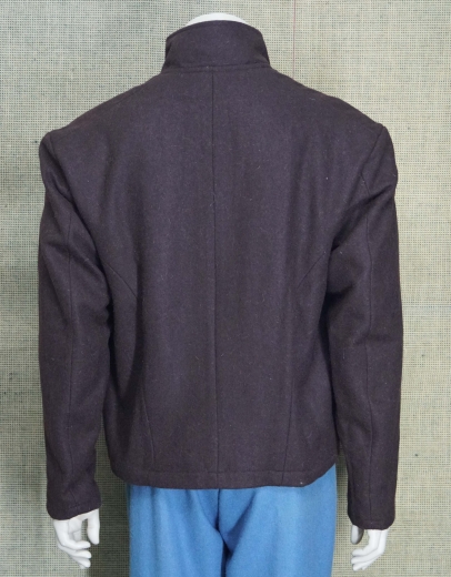 CS Shell Jacket, dunkelbraun, 14 CSA Kn�pfe, Oberstoff: reine Wolle, Futter: 100% Baumwolle