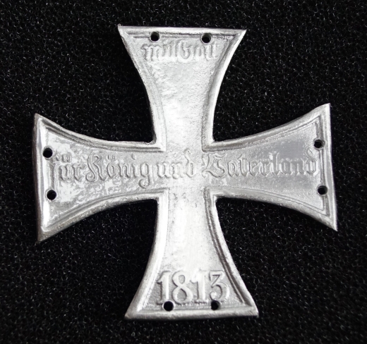preu�isches Landwehr Kreuz, Material: Aluminium
