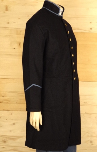 US Frock Coat dunkelblau / blau, 1 reihig, 9 US Adler Knpfe, 100% Wolle, Futter 100% Baumwolle