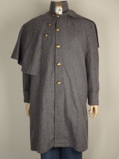 CS Mantel hellgrau Infanterie 1 reihig, Material: Oberstoff reine Wolle, Futterstoff reine Baumwolle