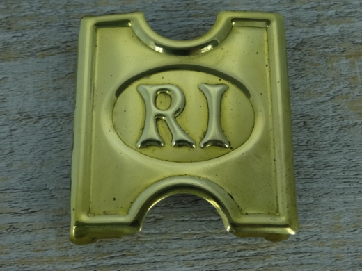 Millsbelt Schliee RI, 2 teilig, MADE IN USA, Material Messing