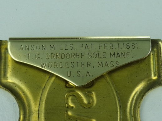 Millsbelt Schliee CNG, 2 teilig, MADE IN USA, Material Messing