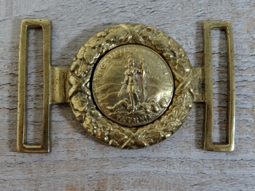 Schliee Virginia, 2 teilig, Material: Messing