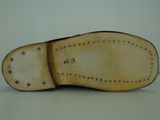 Brogans dunkel doppeltes/dickeres Oberleder, Material: Oberleder, Futter, Sohle 100% Leder