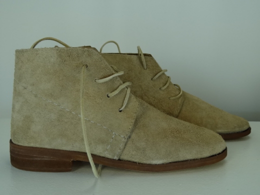 Brogans naturfarben doppeltes/dickeres Oberleder, Material: Oberleder, Futter, Sohle 100% Leder