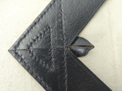 double bag knapsack, natur, wird wie ein Rucksack getragen, Material: 100% Baumwolle, Lederriemen mit Eisenschliee