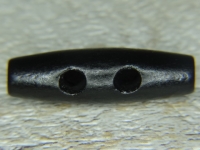 Holzknebel schwarz, ca. 3,5 cm, Preis pro Stck