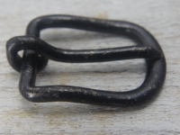 Alte Zaumschnalle fr Riemen bis 2,5 cm, Material: Eisen