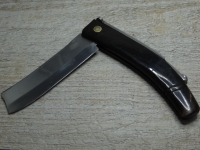 Rasiermesser, umgebaut zum Taschenmesser, Länge: ca. 17,5 cm