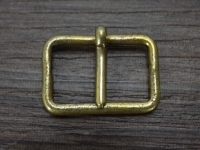 Alte Riemenschnalle fr Riemen bis 2,4 cm, Material: Messing