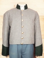 CS Shell Jacket hellgrau, Waffenfarbe grn, Oberstoff: reine Wolle, Futter: 100% Baumwolle