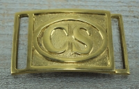 Schliee CS, rechteckig 2 teilig, Material: Messing