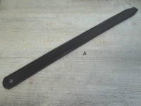 Lederriemen schwarz für hinten ca. 47 cm x 3,5 cm