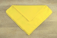 XL Halstuch gelb, ca. 95cm x 95cm, 100% Baumwolle