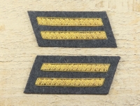 Kragenabzeichen 1st Lieutenant Infanterie