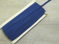 1 m Baumwollband blau, 100% Baumwolle, (6,00 /m), ca. 0,7 cm breit