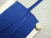 1 m Baumwollband blau, 100% Baumwolle, (7,00 /m), ca. 1,5 cm breit
