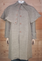 CS Mantel Jeanwool-Optik, Infanterie 1 reihig, Material: 100% Baumwolle