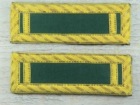 Schulterstücke 1st Lieutenant grün
