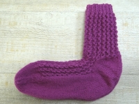 1 Paar Handgefertigte Socken Größe 36/37