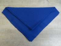 XL Halstuch mittelblau, ca. 95cm x 95cm, 100% Baumwolle