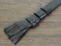 Sbelknoten, schwarz, fr Mannschaft, ca. 51 cm, Material: 100% Leder