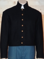US Shell Jacket dunkelblau, mit 7 US Adler Knpfen, Oberstoff: reine Wolle, Futter: 100% Baumwolle