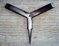 Musketenwerkzeug, Sternform, 2 Dreher + 1 Pin, Eisen nicht rostfrei