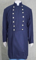 US Frock Coat dunkelblau Major - General, 2 reihig, 14 US Knpfe domed, Knopflcher handgenht, dicke Wolle