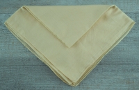 XL Halstuch curry, ca. 95cm x 95cm, 100% Baumwolle