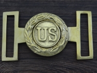 Schliee US Block, 2 teilig, Material: Messing