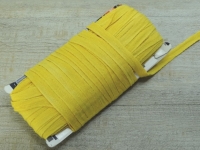1 m Baumwollband gelb, 100% Baumwolle, (6,00 /m), ca. 1,0 cm breit