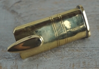 Endstck Enfield Bajonettscheide, Material: Messing