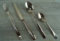 Offiziersbesteck, 4 teilig, Material: Bronze massiv