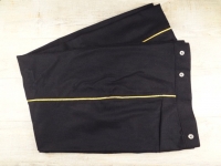 CS / US Hose dunkelblau, mit goldenen Streifen, 100% Wolle