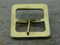 Schliee, Riemenbreite bis 2,2 cm, Material: Messing