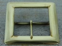 Schlie�e, Riemenbreite bis 4,8 cm, Material: Messing